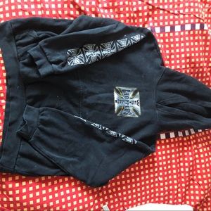 Vintage West choppers coast hoodie